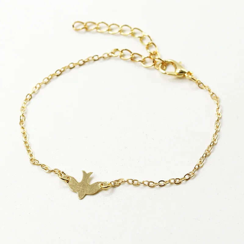 Peace Dove Simplicity Choker Bracelet
