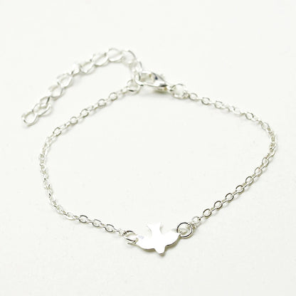 Peace Dove Simplicity Choker Bracelet