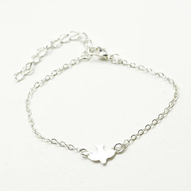 Peace Dove Simplicity Choker Bracelet