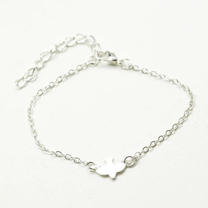 Peace Dove Simplicity Choker Bracelet