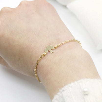 Peace Dove Simplicity Choker Bracelet