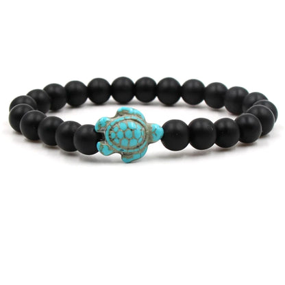14 Colors Natural Stone Sea Turtle Beads Friendship Bracelets