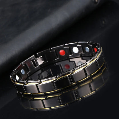 Magnetic Hematite Copper Health Bracelet