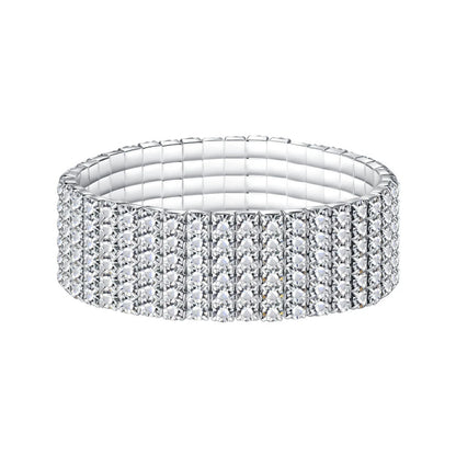 Multiple Styles Crystal Stretch Shine Bracelets