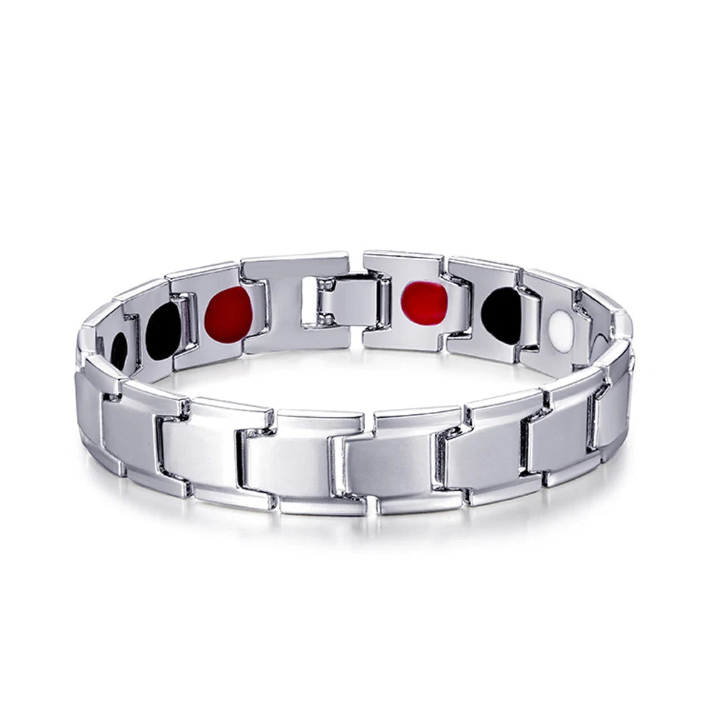 Magnetic Hematite Copper Health Bracelet