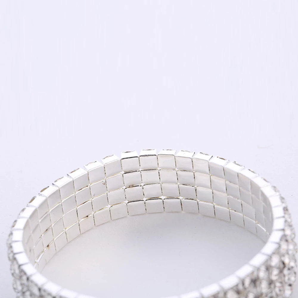 Multiple Styles Crystal Stretch Shine Bracelets