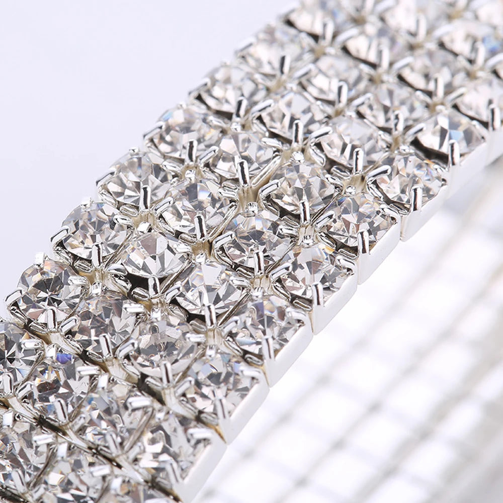 Multiple Styles Crystal Stretch Shine Bracelets