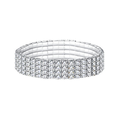 Multiple Styles Crystal Stretch Shine Bracelets
