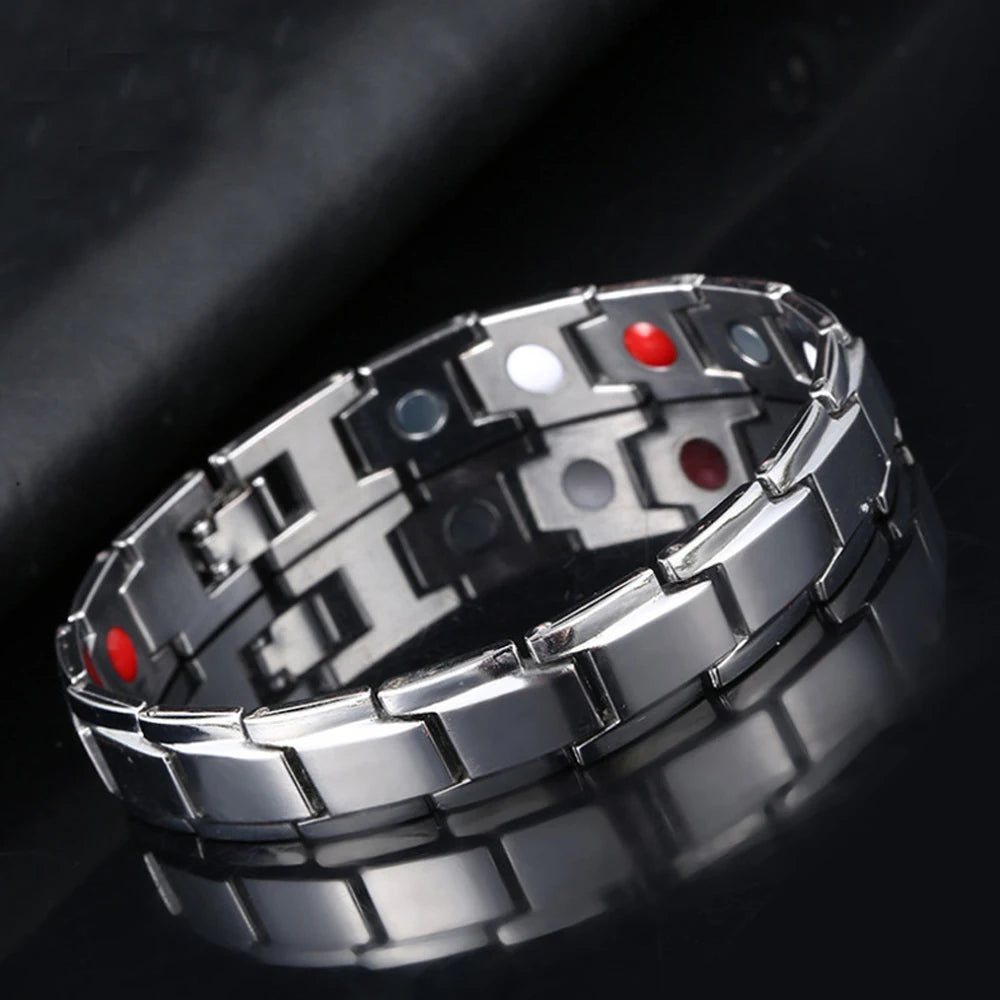 Magnetic Hematite Copper Health Bracelet