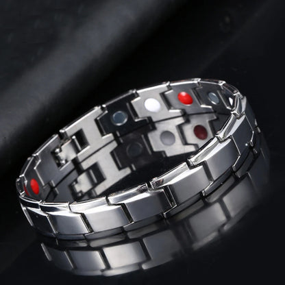 Magnetic Hematite Copper Health Bracelet