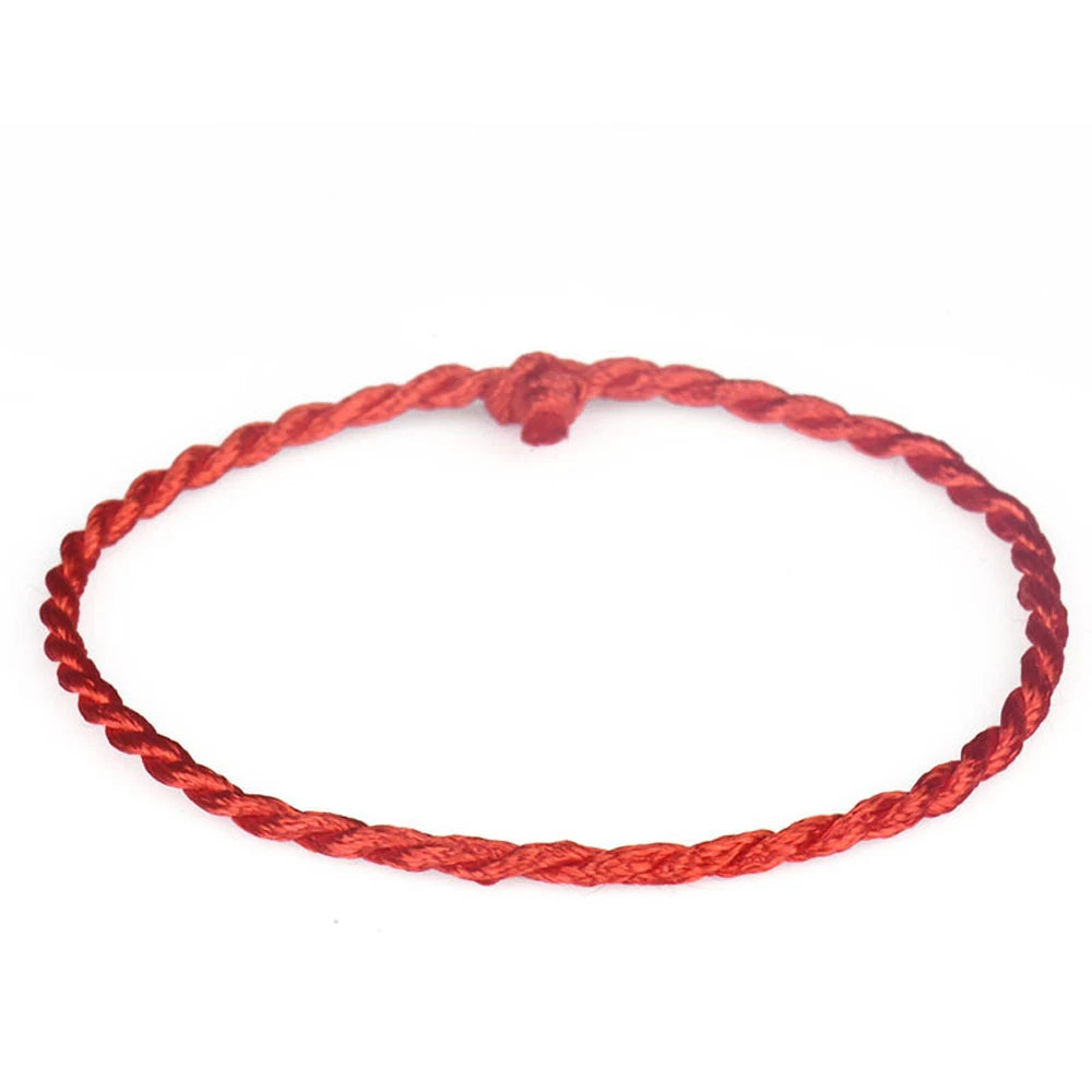 10Pcs/lot New Red Thread String Bracelet