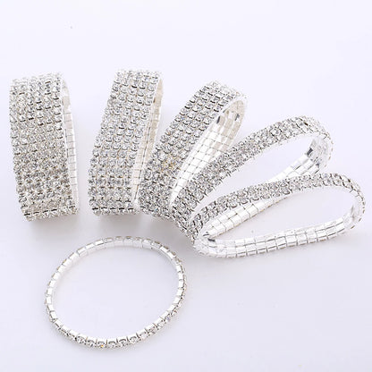 Multiple Styles Crystal Stretch Shine Bracelets