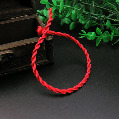 10Pcs/lot New Red Thread String Bracelet