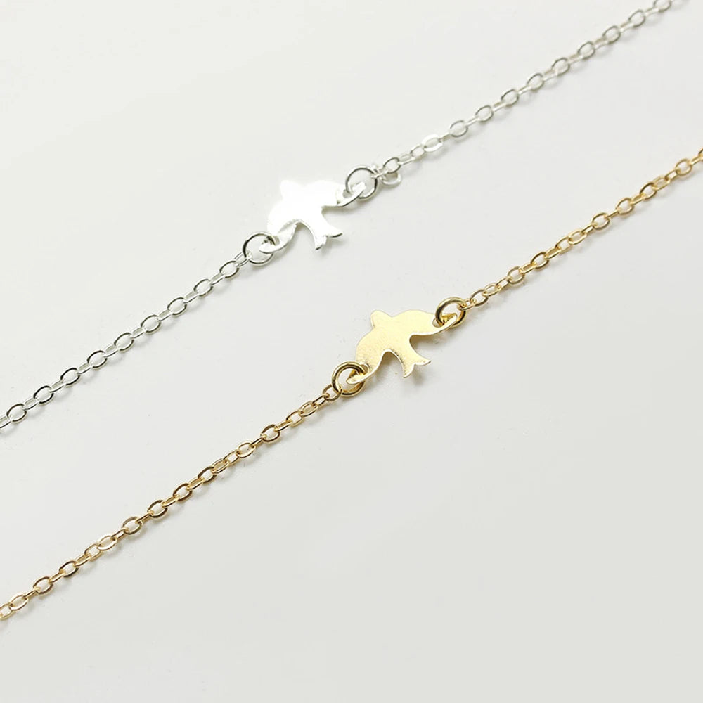 Peace Dove Simplicity Choker Bracelet