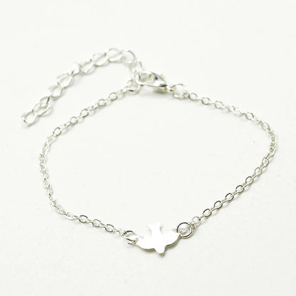 Peace Dove Simplicity Choker Bracelet