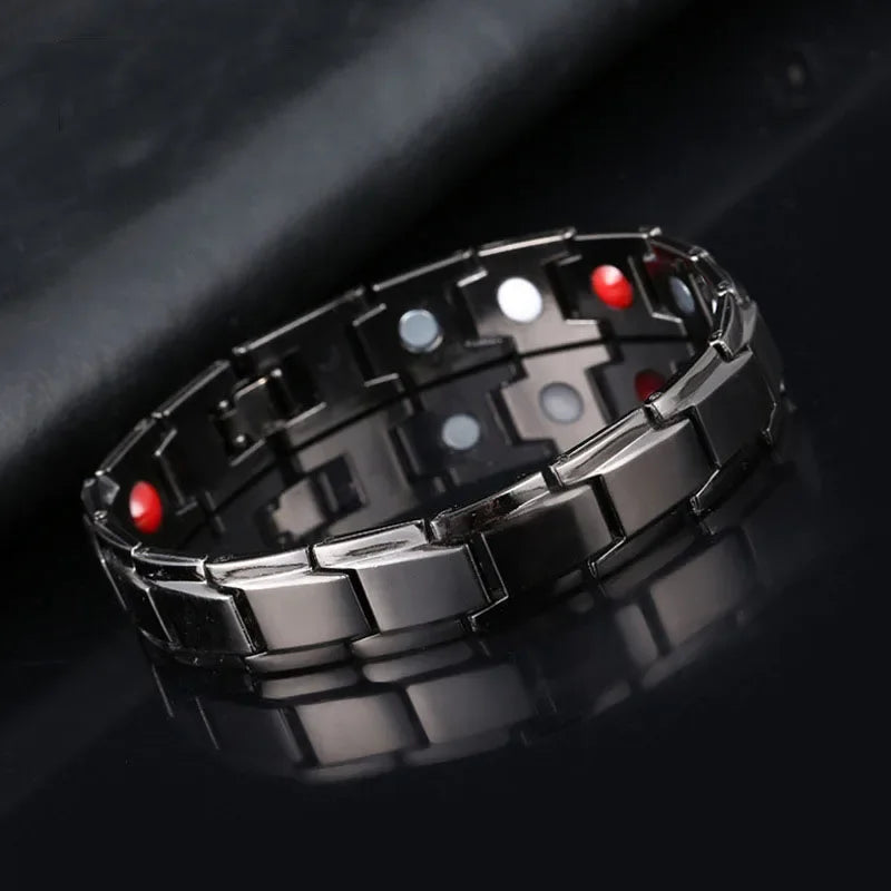 Magnetic Hematite Copper Health Bracelet