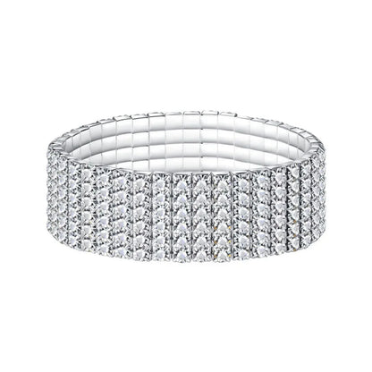 Multiple Styles Crystal Stretch Shine Bracelets