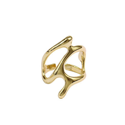 Vintage Elegant Irregular Adjustable Rings