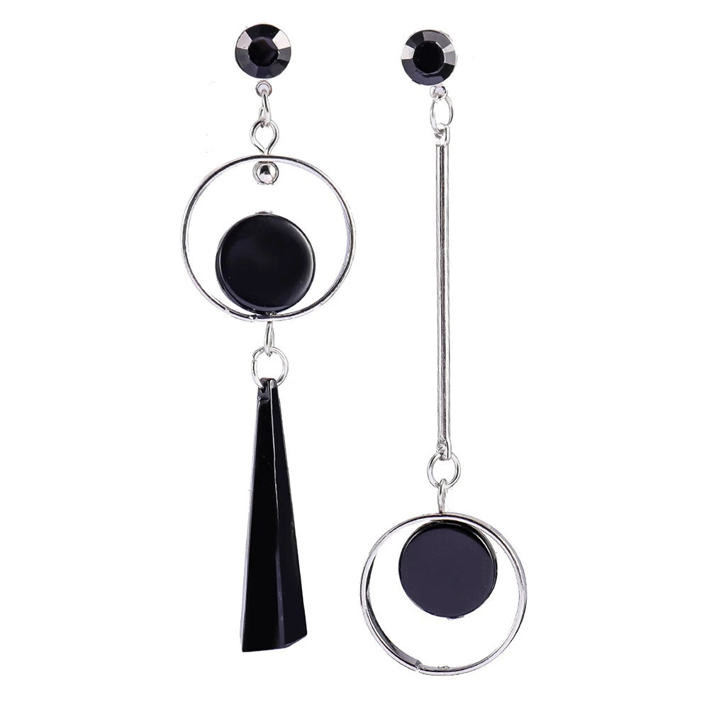 Exaggerated Temperament Personality Color Matching Bump Earrings