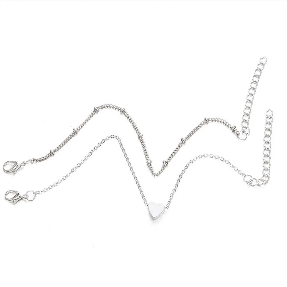 2Pcs Elegant Charm Bracelets Set