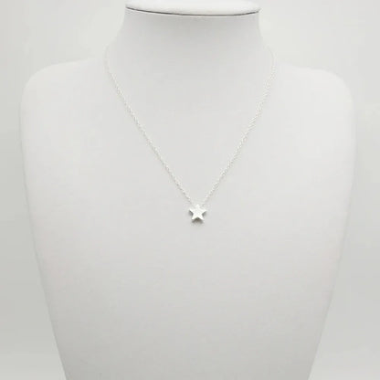 Gold/Silver Color Chain Star Heart Choker Necklace