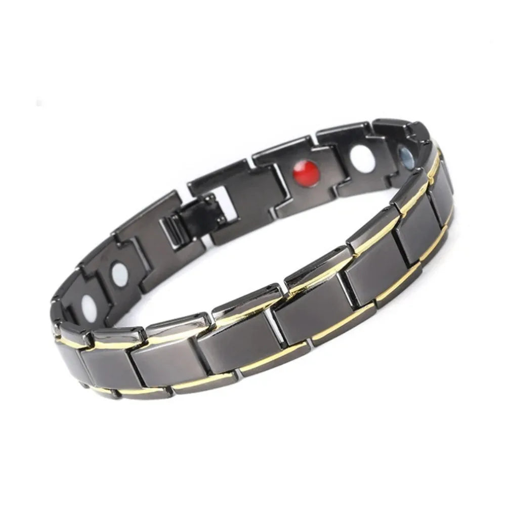 Magnetic Hematite Copper Health Bracelet