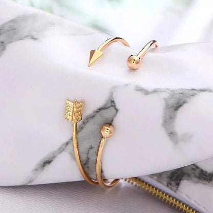 2Pcs Bohemian Retro Bracelet Set
