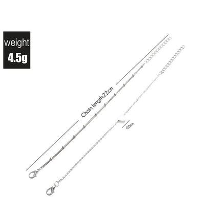 2Pcs Elegant Charm Bracelets Set
