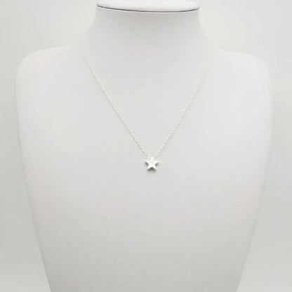 Gold/Silver Color Chain Star Heart Choker Necklace