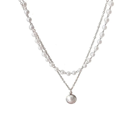 Kpop Pearl Choker Necklace