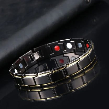 Magnetic Hematite Copper Health Bracelet