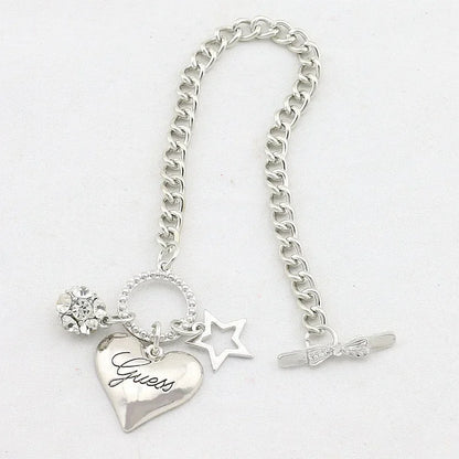 Love Heart Charms Bracelets