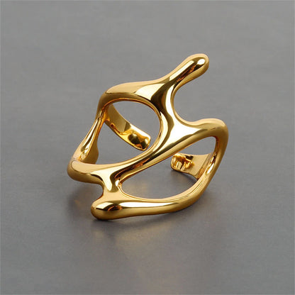 Vintage Elegant Irregular Adjustable Rings