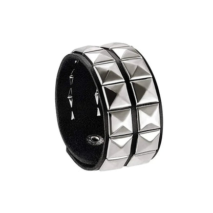 Punk Nail Bracelet Rivets Casual Couple Bracelet