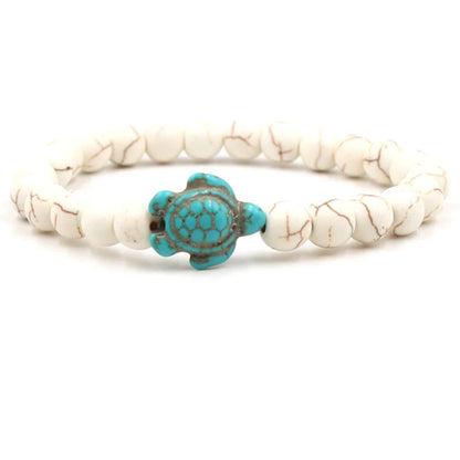 14 Colors Natural Stone Sea Turtle Beads Friendship Bracelets