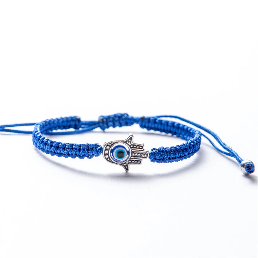 Turkey Evil Eyes Handmade Weave Lucky Red Thread Bracelet