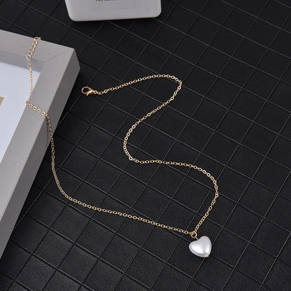 Kpop Pearl lace Gold Color Goth Choker