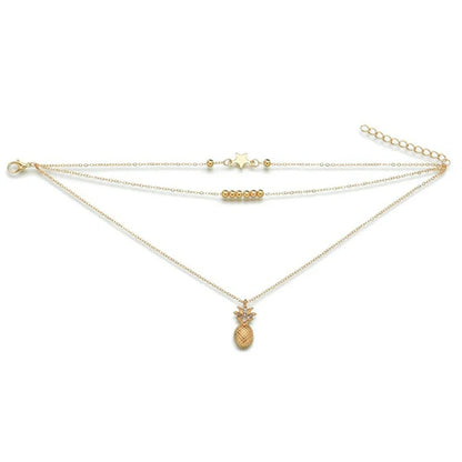 Ankle Chain Pineapple Pendant Anklet