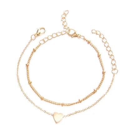 2Pcs Elegant Charm Bracelets Set