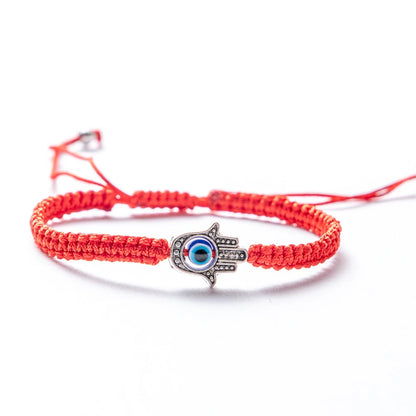 Turkey Evil Eyes Handmade Weave Lucky Red Thread Bracelet