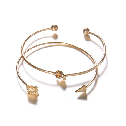 2Pcs Bohemian Retro Bracelet Set