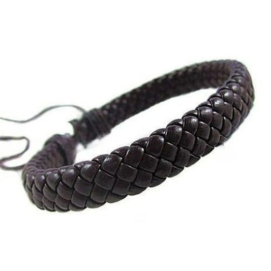 Unisex Multi-color Rope Hand-woven Leather Bracelet