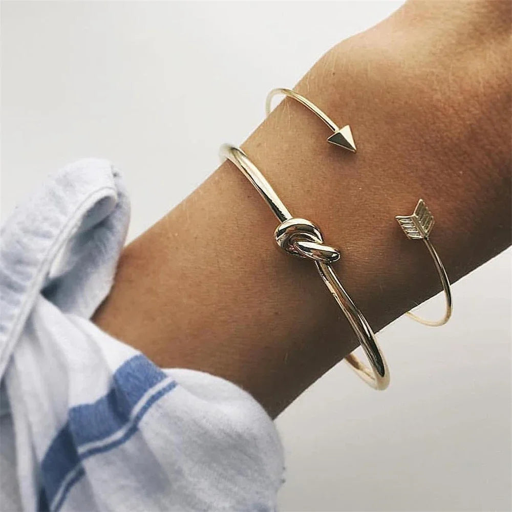 2Pcs Bohemian Retro Bracelet Set