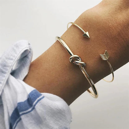 2Pcs Bohemian Retro Bracelet Set