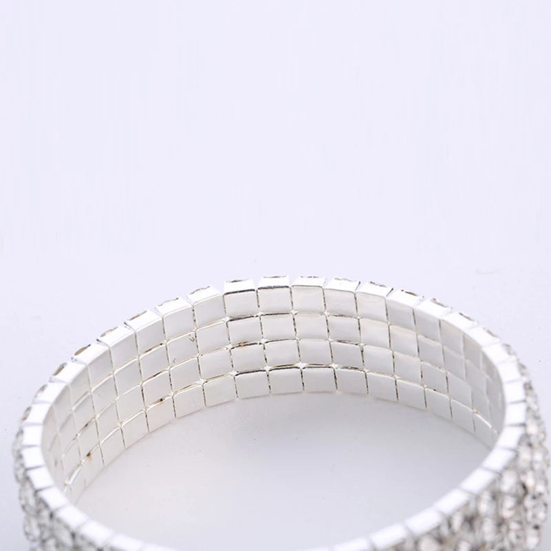 Multiple Styles Crystal Stretch Shine Bracelets