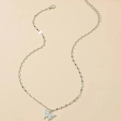 Exquisite Golden Crystal  Pendant Necklace